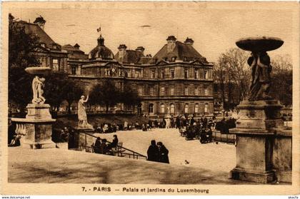 CPA Paris 6e Paris-Palais et Jardins du Luxembourg (312636)