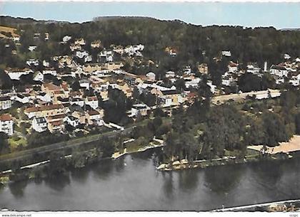 CPM Parmain Les Bords de l'Oise vue aérienne