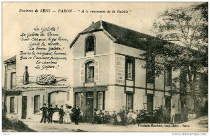 PARON(YONNE) RESTAURANT LA GALETTE