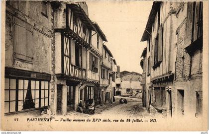 CPA PARTHENAY - Vieilles maisons du XVIe siecle (89598)