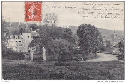 Pavilly 76 -  Panorama - Cachet Pavilly 1918 Thielt