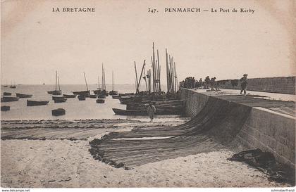 CPA - AK Penmarch Le Port de Kerity Pêcheurs Pêche a Plomeur Pont l' Abbé Guilvinec Pendreff Coguel Runaour Finistère