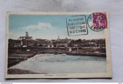 Peronne, vue générale, Somme 80