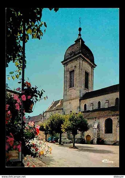 70 - Pesmes - L'Eglise - Le porche - Fleurs - CPM - Voir Scans Recto-Verso