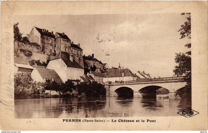 CPA AK PESMES (Haute-Savoie - Le Chateau et le Pont (452314)