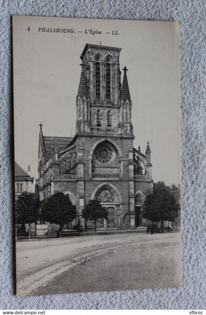 F399, Phalsbourg, l'église, Moselle 57