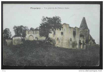 80 Picquigny chateau ruine D80D K80622K C80622C RH048548