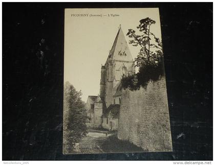 PICQUIGNY - L'EGLISE - 80 SOMME (P)