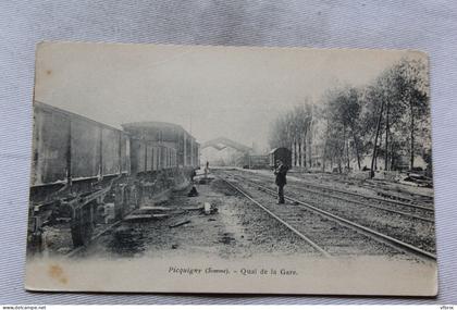 Picquigny, quai de la gare, Somme 80