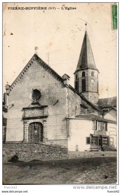 87. pierre buffiere. l'eglise