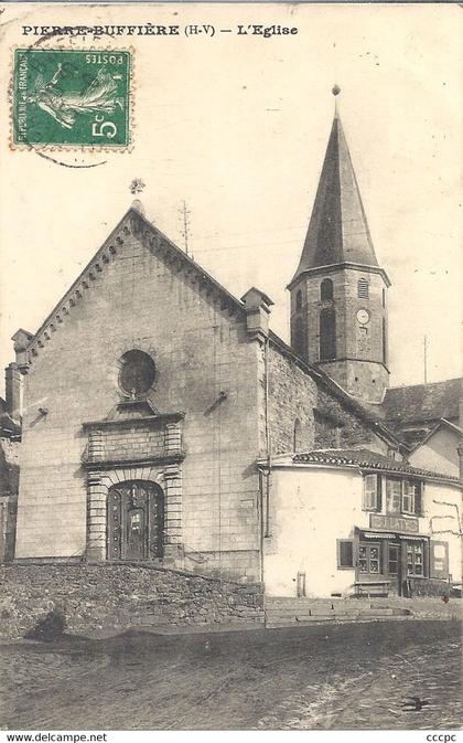 CPA Pierre-Buffiere L'Eglise