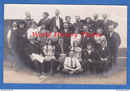 CPA photo - PIERREFITTE sur SEINE - Beau portrait de la famille PLAGNARD Célestin