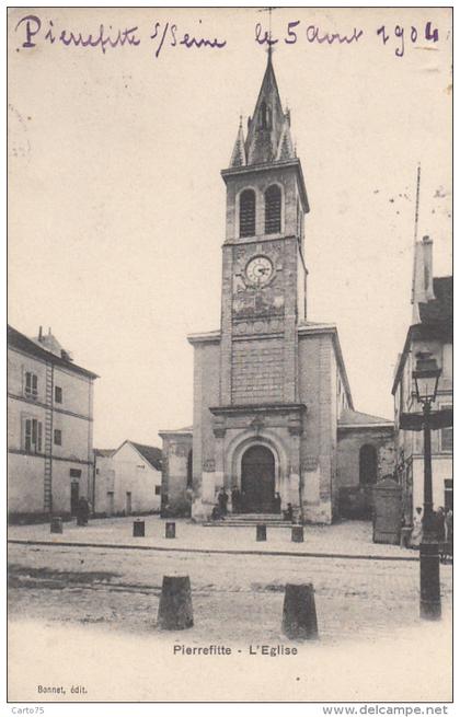 Pierrefitte sur Seine 93 - Eglise - 1904