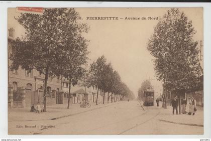 PIERREFITTE SUR SEINE - Avenue du Nord (tramway )