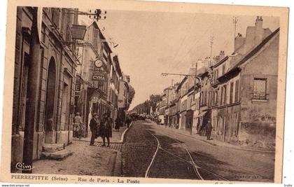 PIERREFITTE-SUR-SEINE RUE DE PARIS LA POSTE