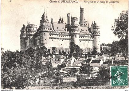 Carte Postale ancienne de  PIERREFONDS