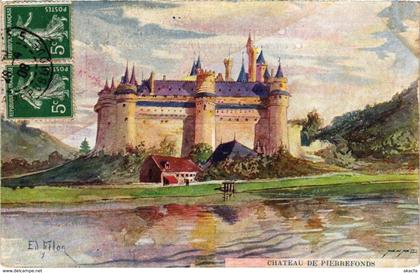 CPA Pierrefonds - Chateau de Pierrefonds (1032237)