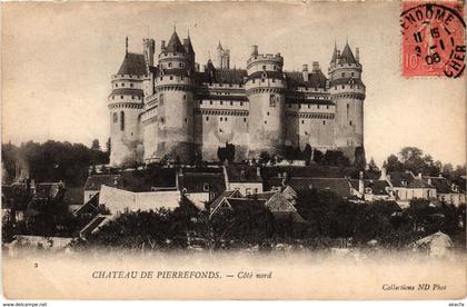 CPA Pierrefonds - Chateau de Pierrefonds - Cote Nord (1032209)