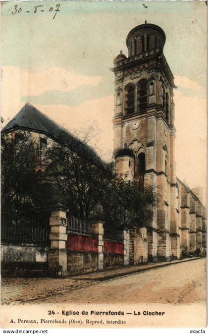 CPA Pierrefonds - Eglise de Pierrefonds - Le Clocher (1032198)