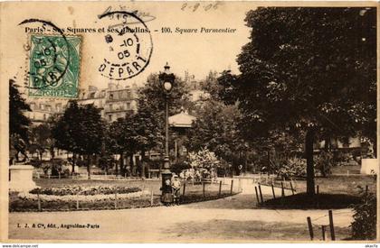 CPA PARIS Ses Squares et ses Jardins. 100. Square Parmentier (577587)