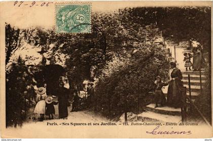 CPA PARIS Ses Squares et ses Jardins. 115. Buttes-Chaumont (577630)