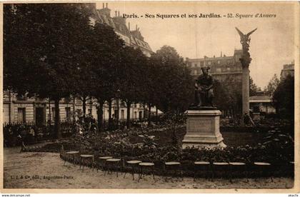 CPA PARIS Ses Squares et ses Jardins. 52. Square d'Anvers (577604)