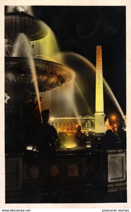 Paris, La Nuit, Place de la Concorde, 1932