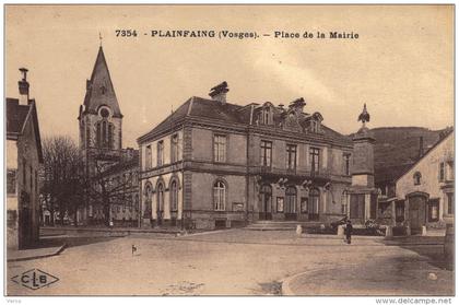 Carte Postale Ancienne de PLAINFAING