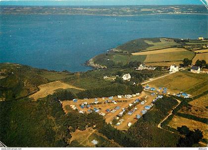 22 - Plestin les Greves - Le camping de l'Armorique - Vue aérienne - Flamme Postale de Plestin les Greves - CPM - Voir S