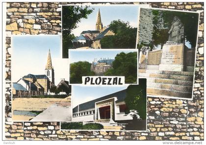 22 // PLOEZAL    multivues  CPSM GRAND FORMAT