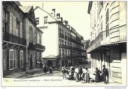 Carte Postale Ancienne de PLOMBIERES les BAINS