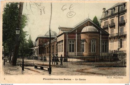 CPA PLOMBIERES-les-BAINS - Le Casino (279415)