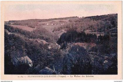 CPA PLOMBIERES LES BAINS - Le Vallon des Scieries - Ed. Renauld , Plombières