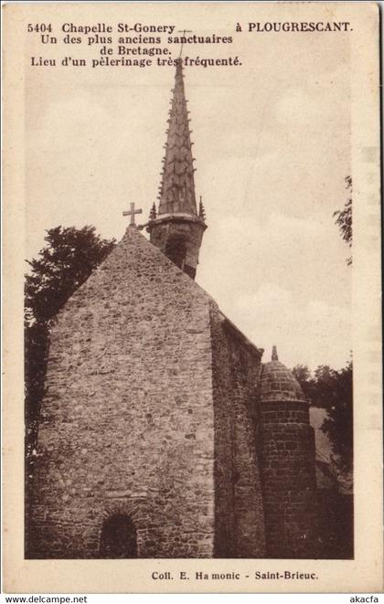 CPA PLOUGRESCANT Chapelle Saint-Gonery (1148002)