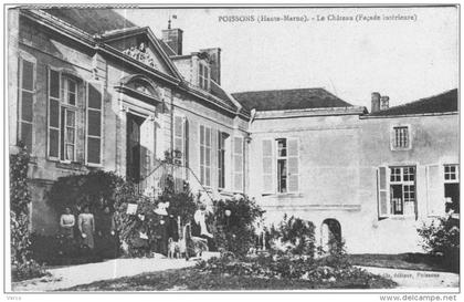 CARTE POSTALE ANCIENNE DE POISSONS  -   LE CHATEAU