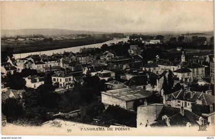 CPA Poissy panorama (1423335)