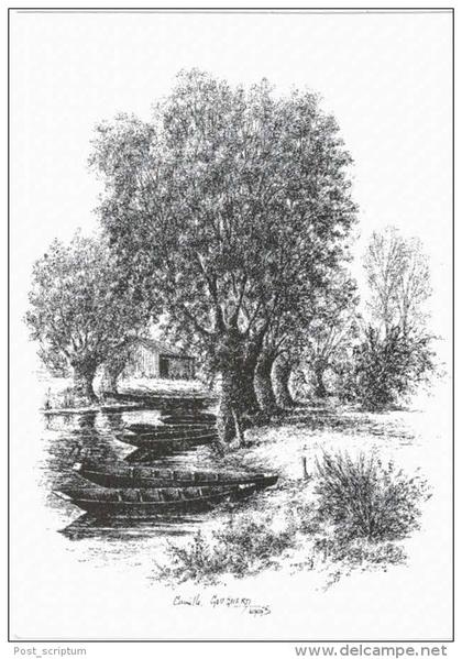 Marais Poitevin illustré par Camille Cougnard - n°46