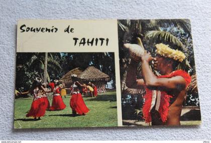 Cpsm, souvenir de Tahiti, Polynésie Française