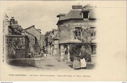 CPA PONT-AUDEMER - Le Vieux PONT-AUDEMER (160306)