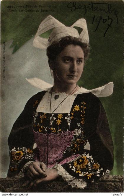 CPA PONT-AVEN - Jeune Fille de PONT-AVEN (383980)