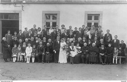 ¤¤  -  PONT-CROIX   -  Carte-Photo d'un Mariage     -  ¤¤