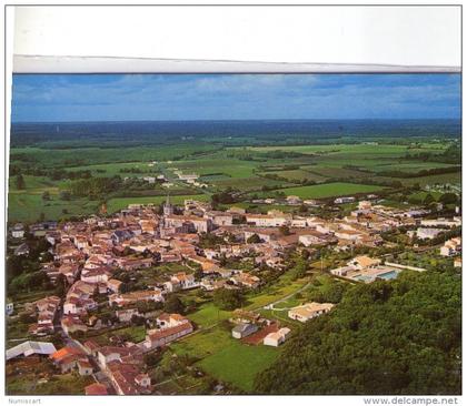 Pont-l'Abbé-d'Arnoult.. belle vue aérienne du village