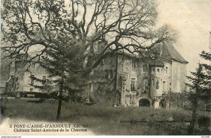 pont l'abbé d'arnoult * château st antoine de la chaume