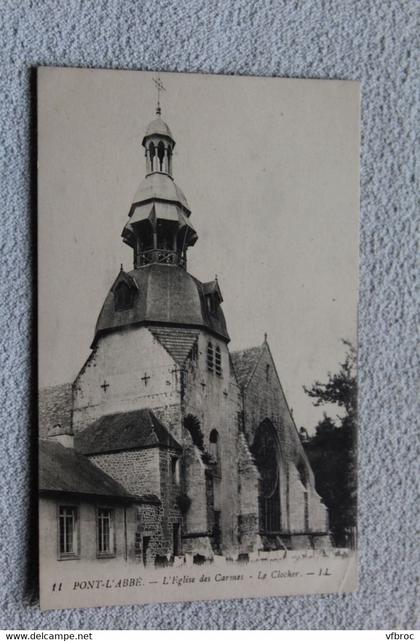 Pont l'Abbé, l'église des Carmes, le clocher, Finistère 29