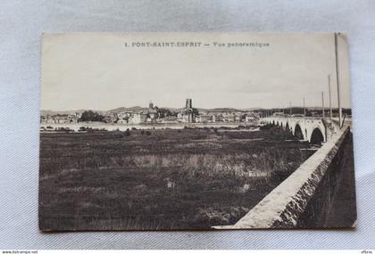 N227, Pont saint Esprit, vue panoramique, Gard 30