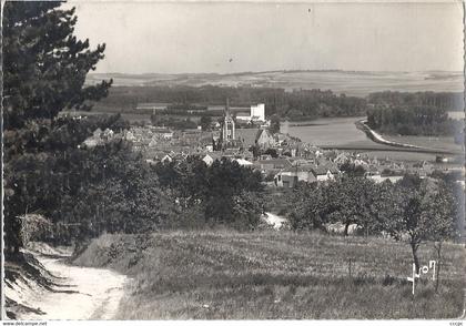 CPSM Pont-sur-Yonne Vue générale