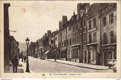 CPA PONTARLIER - Grande Rue (131337)