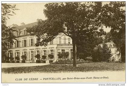 PONTCELLES 95 - CLOS DU CEDRE - Par Saint-Brice-sous-Forêt