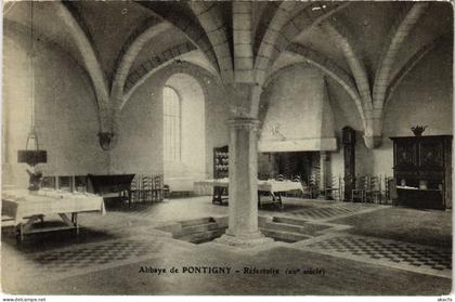 CPA Abbaye de Pontigny Réfectoire (1184440)