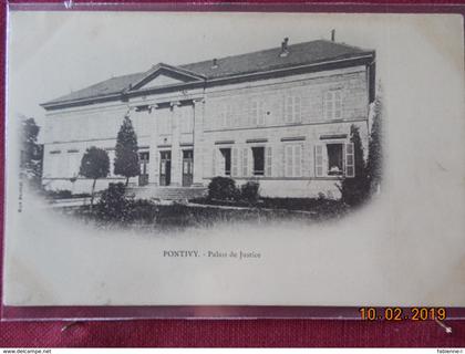 CPA - Pontivy - Palais de Justice